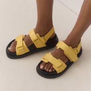 Maeve Anthropologie Dad Sandals in BLACK